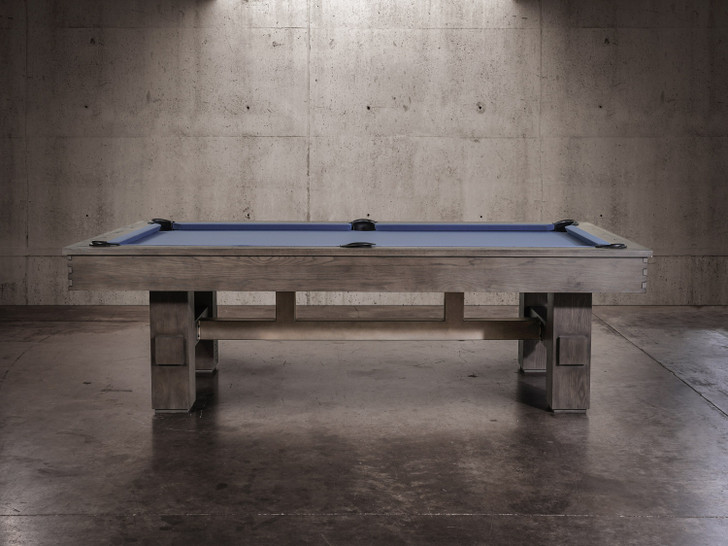 Kemp Pool Table by Billiards. Constructed with solid wood and metal.
