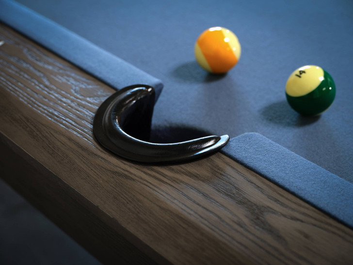 Nixon Billiards Desyn Pool Table in Greyson Grey
