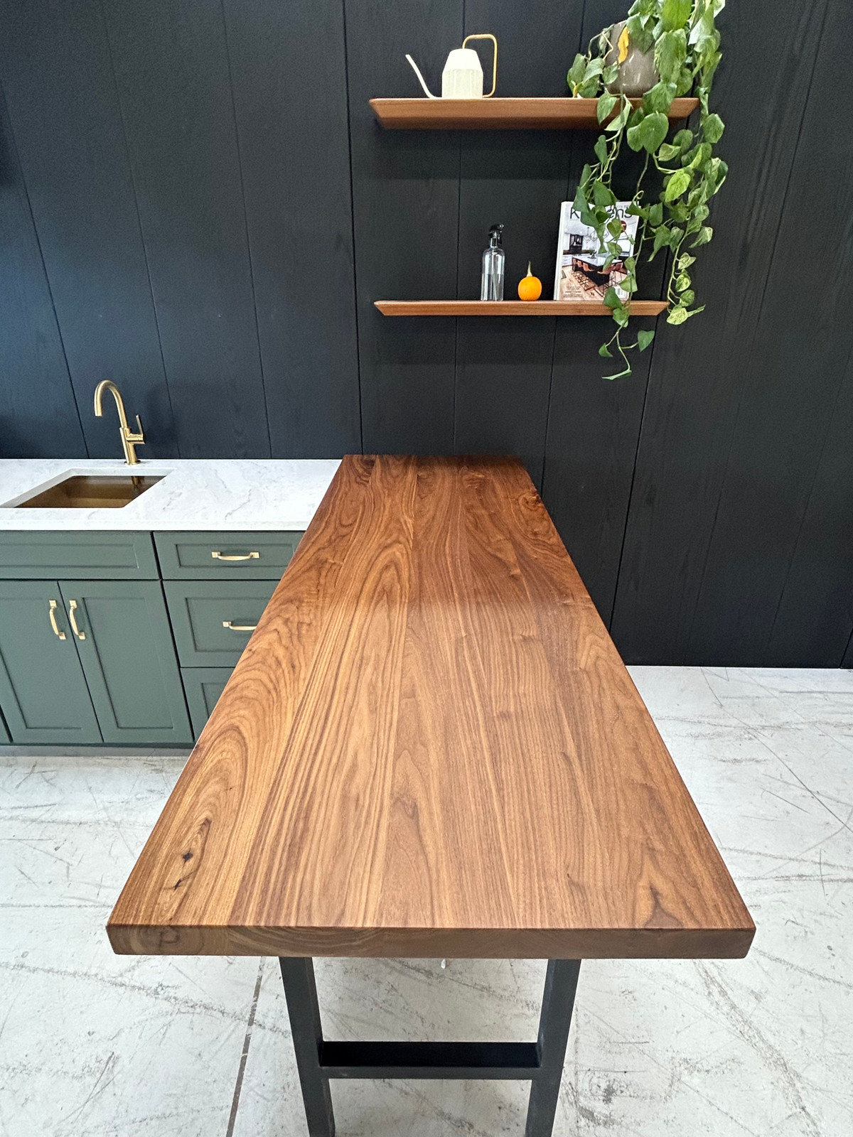 boku no table 【walnut】 Windom Avenue | Black Walnut Live Edge Coffee Table | STL Slab Lab
