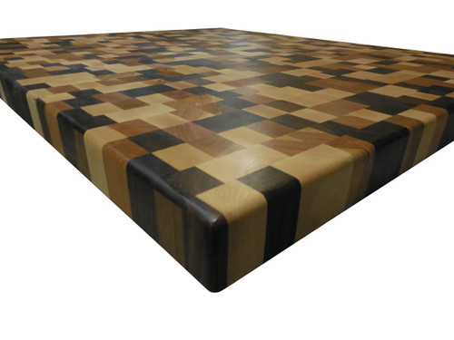 end grain butcher block countertops