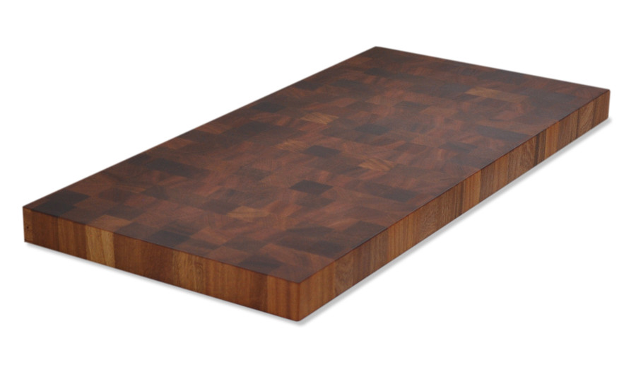 End Grain Sapele Mahogany Butcher Block Countertop - Customize Online