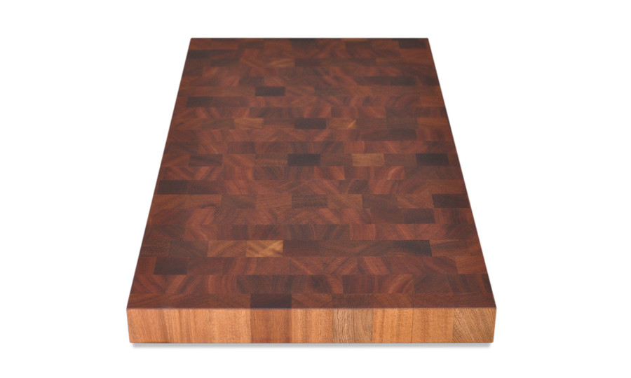 End Grain Sapele Mahogany Butcher Block Countertop - Customize Online