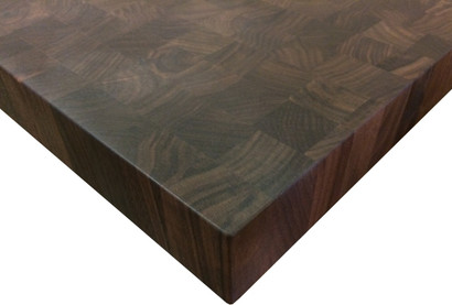 End Grain Walnut Butcher Block Countertop - Customize Online