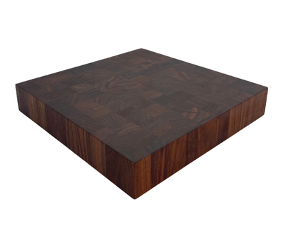 Large & Extra Large Walnut End Grain Cutting Board, Butcher Block,  Charcuterie Board Handcrafted Reversible With Finger Grips 