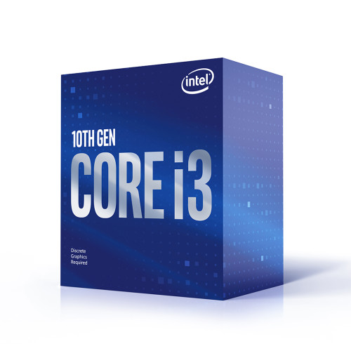 Intel Core i3-10100F / Up to 3.6GHz / 4 Cores 8 Threads / LGA 1200 / Desktop Processor