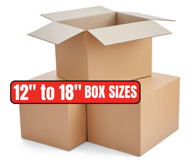 12" to 18" Corrugated Boxes