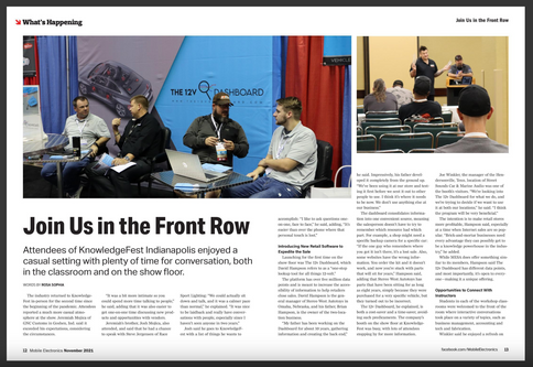 ​The12VoltDashboard at Knowledgefest Indianapolis  2023