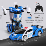 צעצוע לילדים רובוט מכונית על שלט רחוק סיבוב 360 מעלות