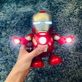 צעצוע איירון מן שיכול לרקוד רובוט ספיידרמן עם מוזיקה