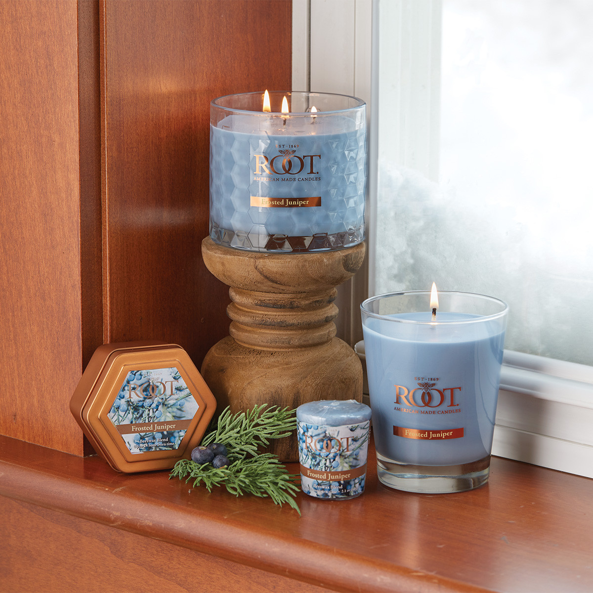 Frosted Juniper Traveler
