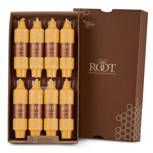 5" Timberline™ Collenette Butterscotch Box of 8 Candles