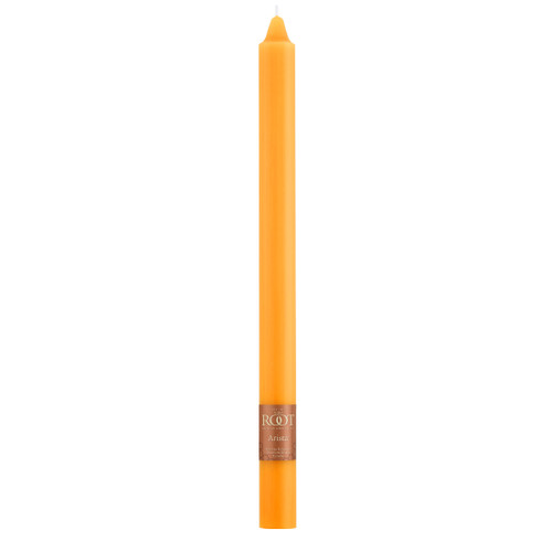 Smooth 12" Arista™ Butterscotch Single Candle