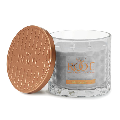 Tobacco Vanilla 3 Wick Honeycomb Candle