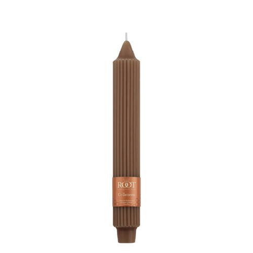 **OUT OF STOCK** 9" Grecian Collenette Portobello Single Candle