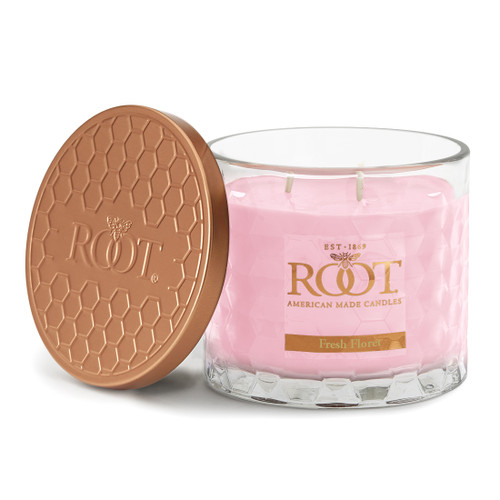 Fresh Floret 3 Wick Honeycomb Candle