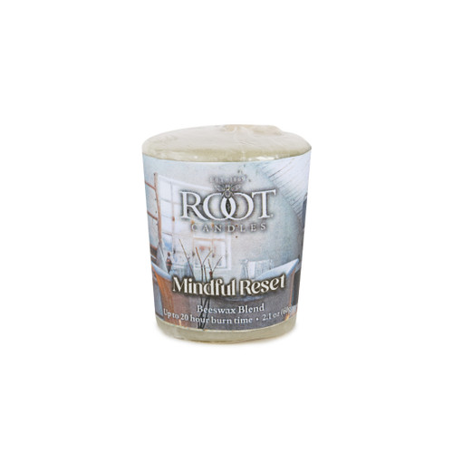 Mindful Reset 20 Hour Beeswax Blend Votive