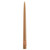12" Dipped Taper Candle Taupe Single Candle
