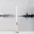 Smooth 12" Arista™ White Single Candle