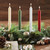 9" Timberline™ Arista™ Dark Green Single Candle