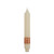 9" Grecian Collenette Ivory Single Candle