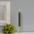 9" Grecian Collenette Dark Olive Single Candle