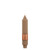 7" Grecian Collenette Taupe Single Candle