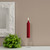 7" Grecian Collenette Garnet Single Candle