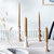 Root Collenette Dinner Candles have a distinctive, formal profile that lends itself to traditional, formal presentation on your dinner table.