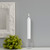 9" Grecian Collenette White Box of 4 Candles