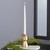12" Dipped Taper Candle White Box of 12 Candles