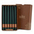 9" Dipped Taper Candle Dark Green Box of 12 Candles