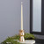 12" Dipped Taper Candle Ivory Box of 12 Candles
