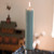 9" Timberline™ Collenette Platinum Box of 4 Candles