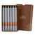 Smooth 9" Arista™ Platinum Box of 12 Candles