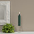 7" Smooth Collenette Dark Green Box of 4 Candles