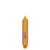 7" Smooth Collenette Butterscotch Box of 4 Candles