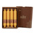 7" Grecian Collenette Butterscotch Box of 4 Candles