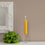 7" Grecian Collenette Butterscotch Box of 4 Candles