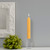 9" Grecian Collenette Butterscotch Box of 4 Candles