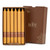 Smooth 9" Arista™ Butterscotch Box of 12 Candles