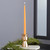12" Dipped Taper Candle Butterscotch Box of 12 Candles