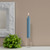 9" Grecian Collenette Williamsburg Blue Single Candle