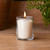 Peppermint Bark 20 Hour Beeswax Blend Votive