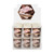 Peppermint Bark 20 Hour Beeswax Blend Box of 18 Votives