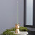 12" Dipped Taper Candle Sage Green Single Candle