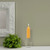 5" Smooth Collenette Butterscotch Single Candle