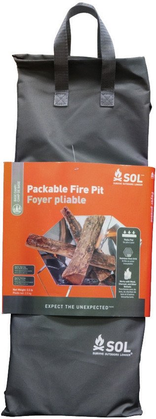 Flat Pack Fire Pit - CampXSurplus