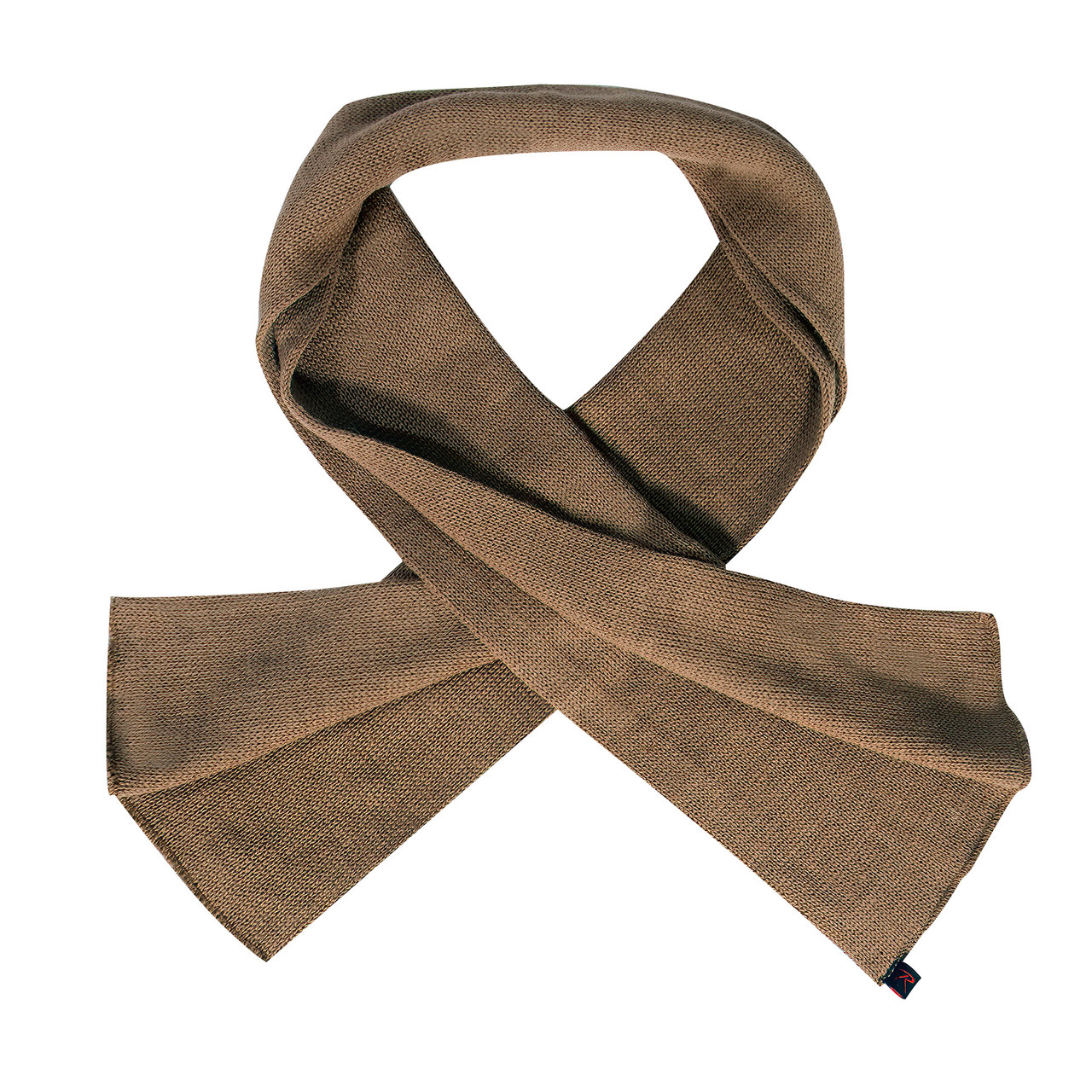 ROMA 190 FF SCRAF IN CAMEL BROWN MIX WHITE WOOL AND CASHMERE