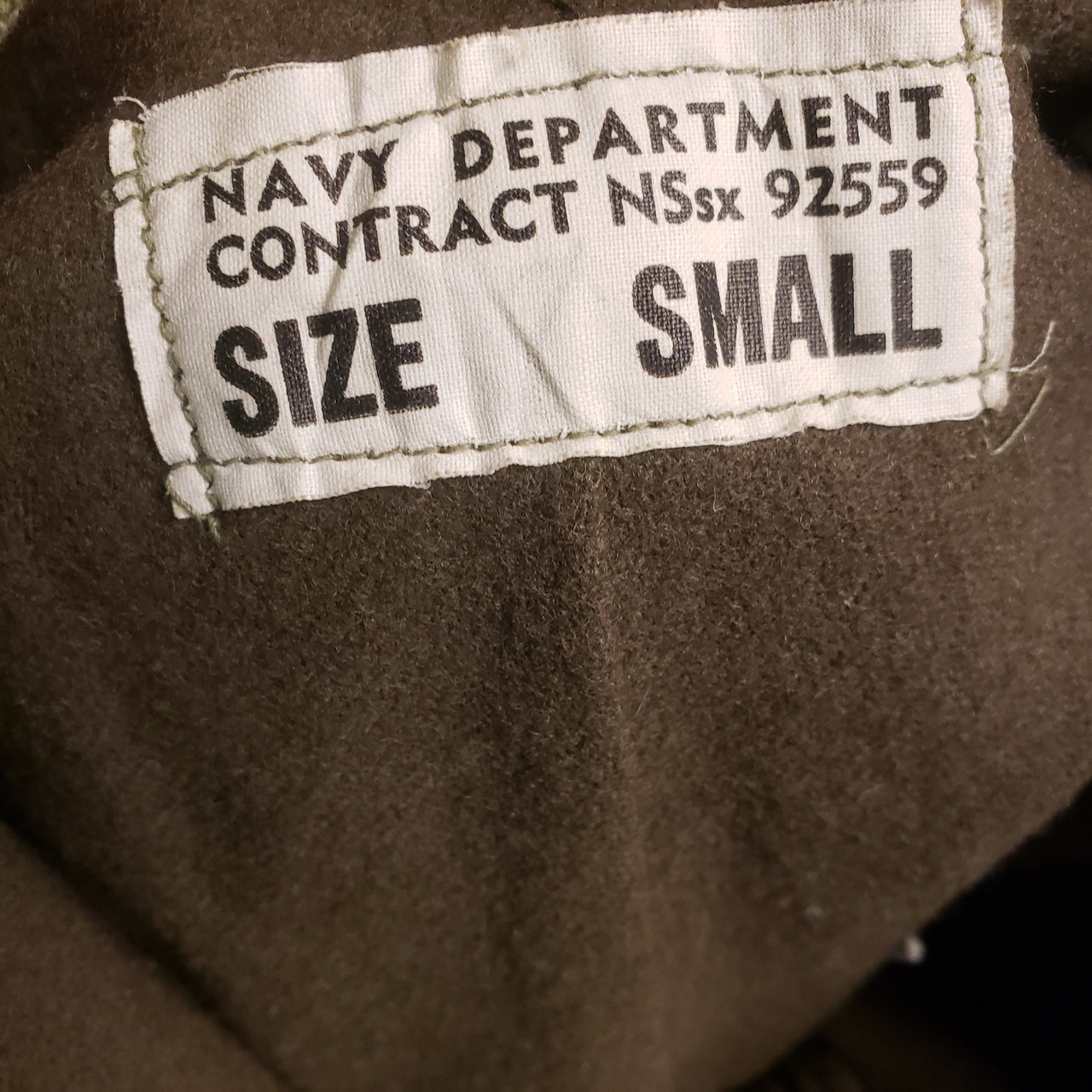 WW2 U.S Navy N-1 Deck Pants/Overalls - Size Small - CampXSurplus