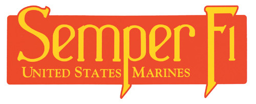 Rothco U.S.M.C. Semper Fi Bumper Sticker